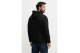 Calvin Klein Monogram Ζip Ανδρική Βαμβακερή Ζακέτα με Κουκούλα Μαύρη