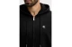 Calvin Klein Monogram Ζip Ανδρική Βαμβακερή Ζακέτα με Κουκούλα Μαύρη
