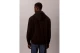 Calvin Klein Fleece Monogram Logo Patch Ανδρικό Hoodie Μαύρο