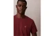 Calvin Klein Monogram Logo Ανδρικό Κοντομάνικο T-Shirt Μπορντό