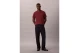 Calvin Klein Monogram Logo Ανδρικό Κοντομάνικο T-Shirt Μπορντό