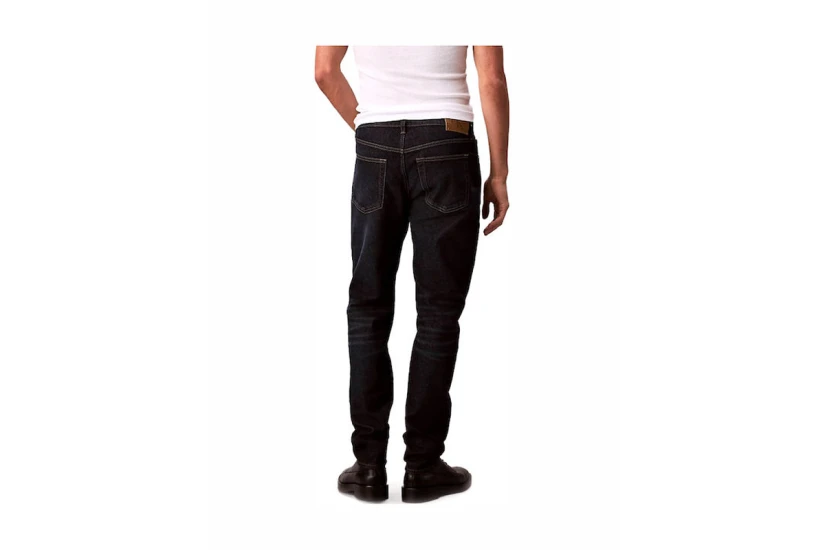 Calvin Klein Slim Tapered Ανδρικό Παντελόνι Τζιν Μπλε Σκούρο
