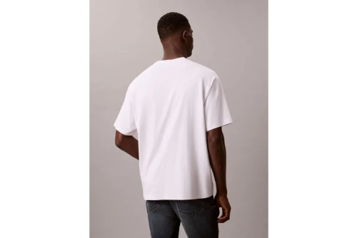 Calvin Klein Monologo Graphic Relaxed T-Shirt Ανδρικό (LV04RE815G YAF)