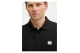 Calvin Klein Micro Waffle Classic Badge Ανδρικό Κοντομάνικο T-Shirt Polo Μαύρο