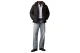 Calvin Klein Relaxed Nylon Ανδρικό Μπουφάν Puffer με Κουκούλα Μαύρο