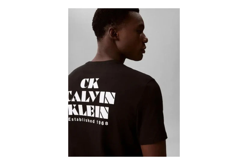 Calvin Klein Resort Graphic Ανδρικό Κοντομάνικο T-Shirt Μαύρο