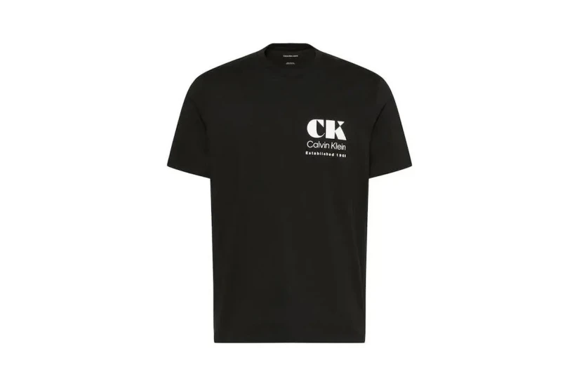 Calvin Klein Resort Graphic Ανδρικό Κοντομάνικο T-Shirt Μαύρο