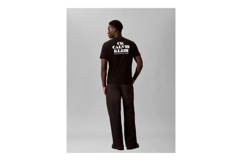 Calvin Klein Resort Graphic Ανδρικό Κοντομάνικο T-Shirt Μαύρο