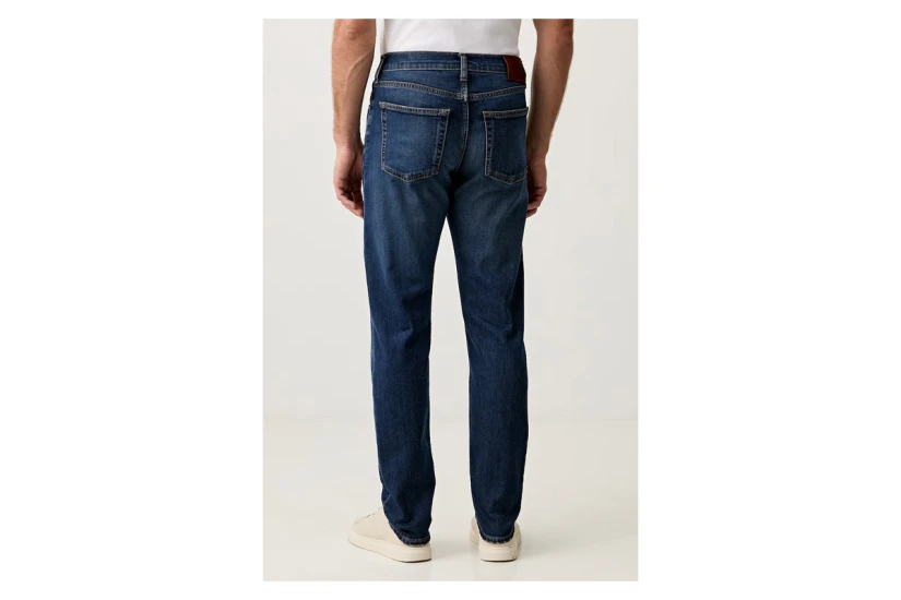 Calvin Klein Classic Taper Ανδρικό Παντελόνι Τζιν Μπλε