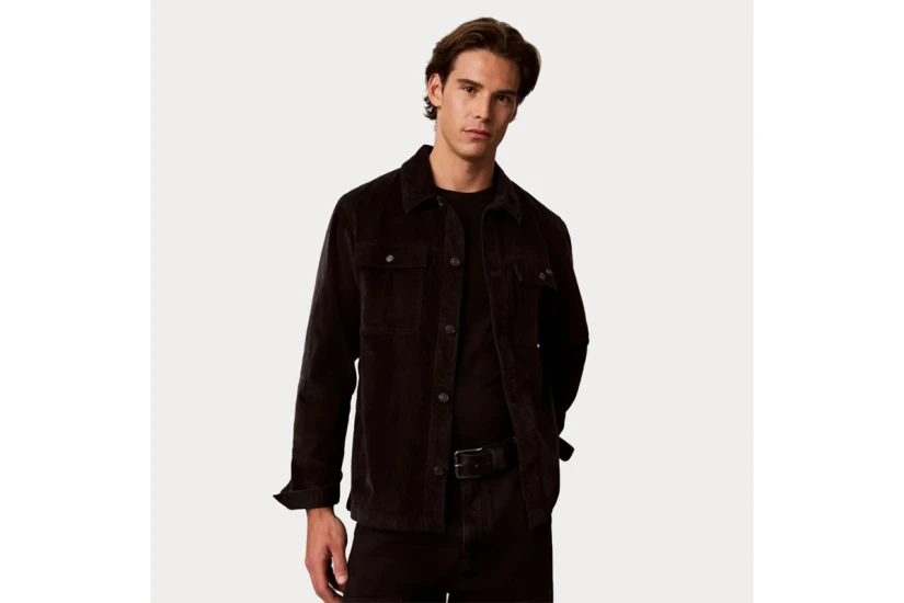 Calvin Klein Relaxed Corduroy Πουκάμισο Μακρυμάνικο Ανδρικό (LV04RH115G UB1)
