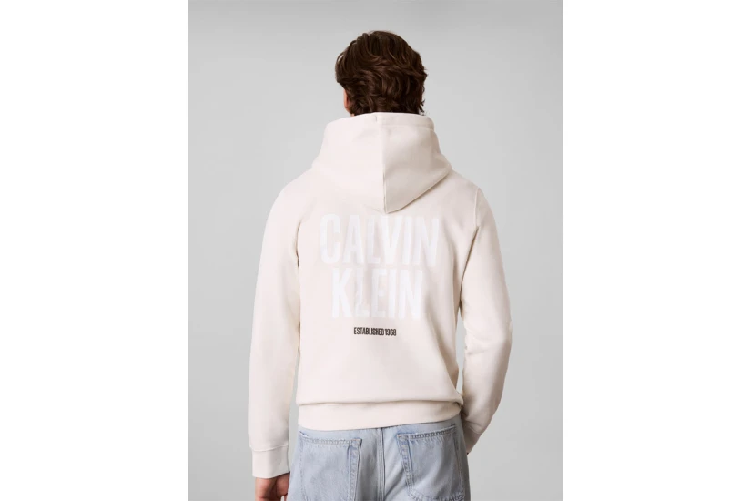Calvin Klein Fleece Hoodie Ανδρικό (LV04RH247G YAS)