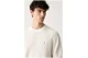 Calvin Klein Classic Cotton Waffle Knit Ανδρικό Πουλόβερ Εκρού