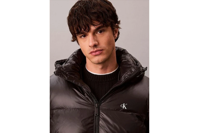 Calvin Klein Shiny Nylon Down Μπουφάν Puffer Ανδρικό (LV04RH505G UB1)