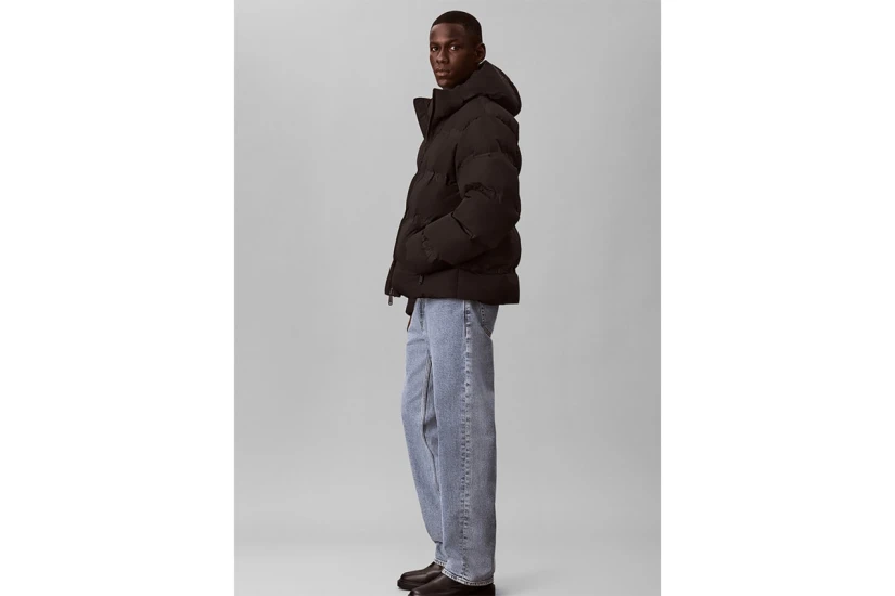 Calvin Klein Ls Rlxd Logo Heat Seal Down Puff (LV04RH523G UB1)