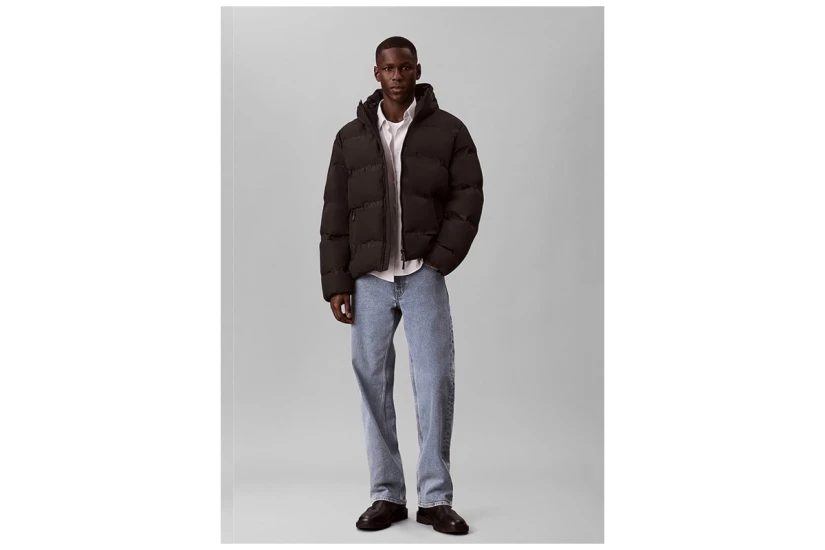 Calvin Klein Ls Rlxd Logo Heat Seal Down Puff (LV04RH523G UB1)