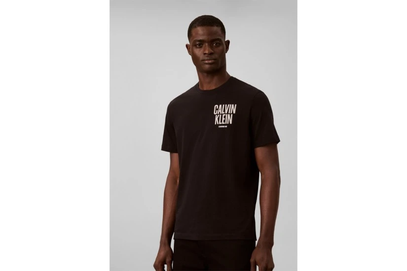 Calvin Klein Logo Graphic Ανδρικό Κοντομάνικο T-Shirt Μαύρο