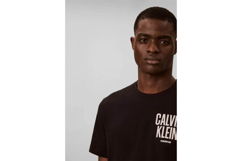 Calvin Klein Logo Graphic Ανδρικό Κοντομάνικο T-Shirt Μαύρο