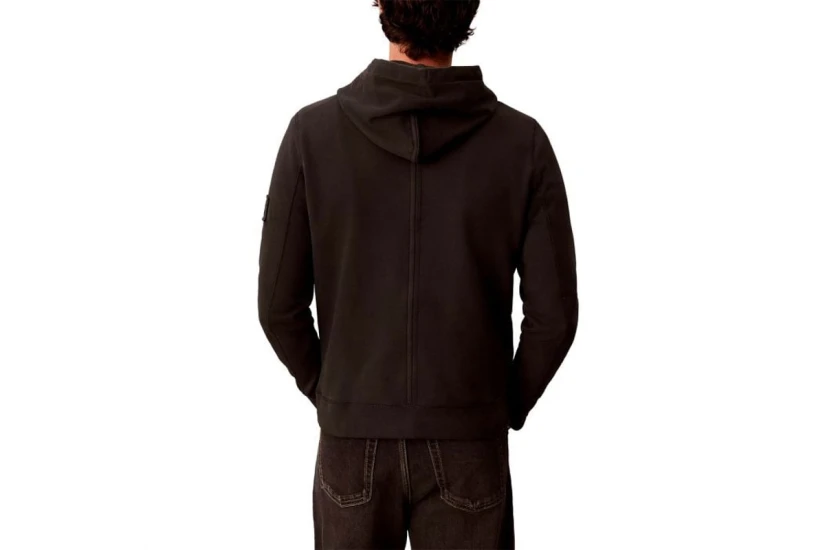 Calvin Klein Cotton Terry Badge Hoodie Ανδρικό (LV04RJ201G 8MN)