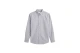 Calvin Klein Solid Classic Oxford Ανδρικό Μακρυμάνικο Πουκάμισο Γκρι