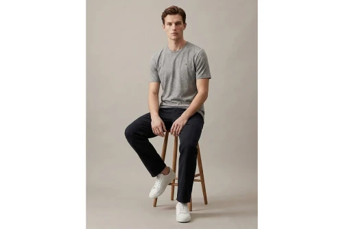 Calvin Klein Classic Monogram T-Shirt Ανδρικό (LV14RD254G P7E)