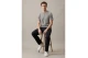 Calvin Klein Classic Monogram Ανδρικό Κοντομάνικο T-Shirt Γκρι
