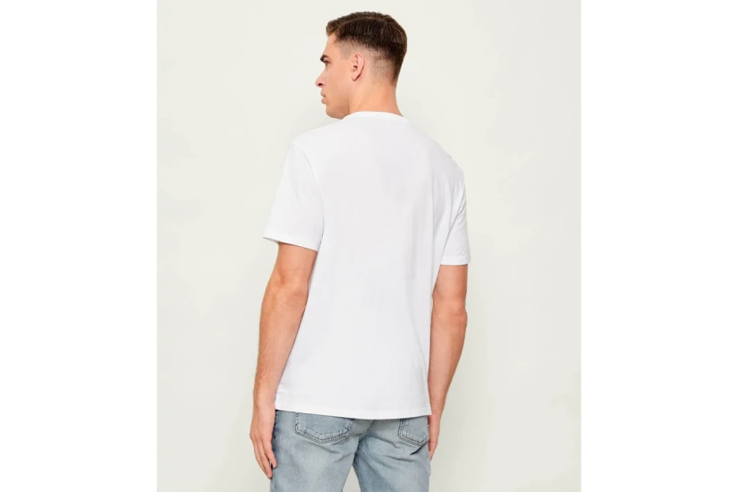 Calvin Klein Word Circle Graphic Ανδρικό Κοντομάνικο T-Shirt Λευκό