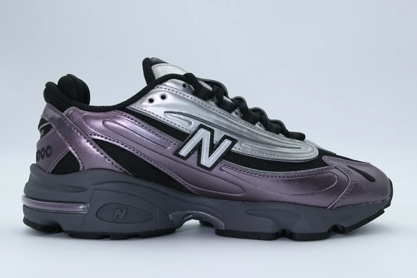 New Balance 1000 Unisex Sneakers Ασημί, Μαύρα, Μωβ, Ανθρακί