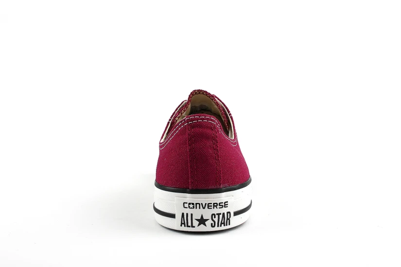 Converse Chuck Taylor All Star Classic Sneakers Μπορντό, Λευκά