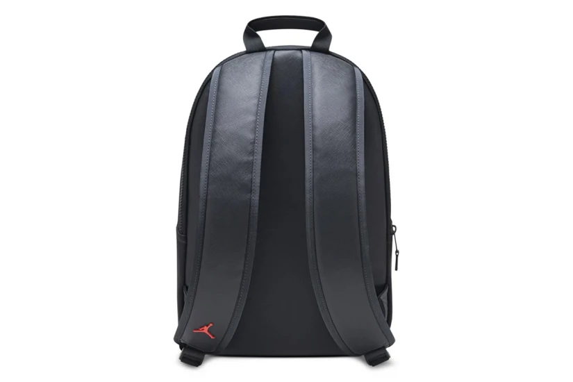 Jordan Borough Authentic Backpack Μαύρο, Λευκό, Κόκκινο, Πορτοκαλί 14L