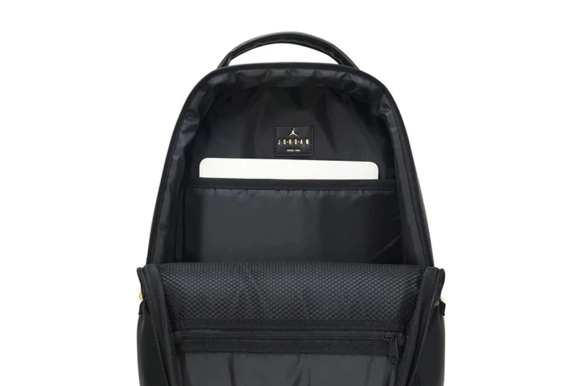 Jordan 6 Rings Sole Tread Backpack Μαύρο