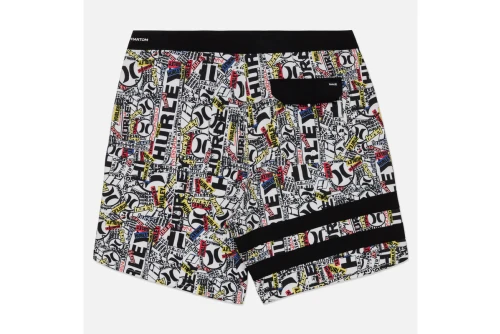 Hurley Phantom-Eco 25Th 51 Block Party 18In Μαγιό Βερμούδα Ανδρικό (MBS0011930 H007)