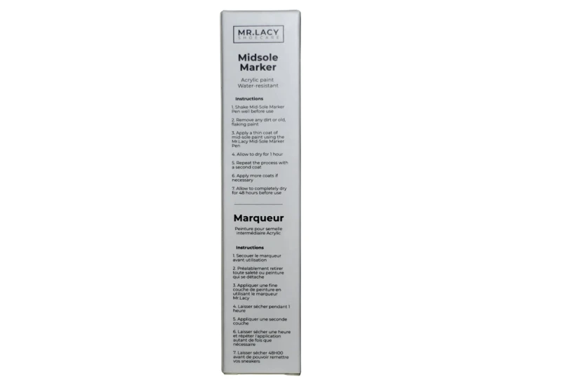 Mr.Lacy Midsole Μαρκαδόρος Περιποίησης Παπουτσιών Μαύρος