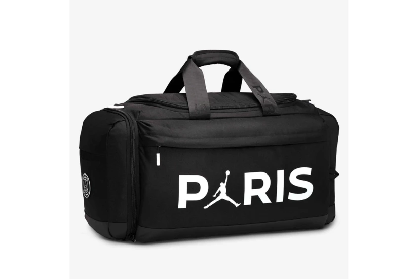 Jordan Paris Saint-Germain Αθλητικός Σάκος Μαύρος, Λευκός 62,5L