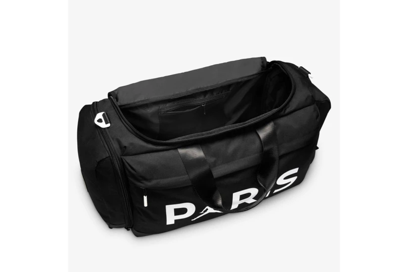 Jordan Paris Saint-Germain Αθλητικός Σάκος Μαύρος, Λευκός 62,5L
