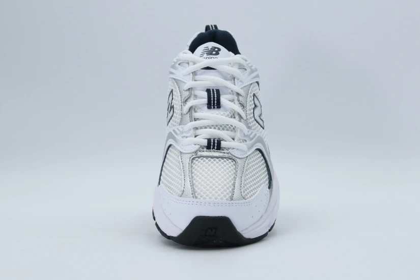 New Balance 530 Unisex Sneakers Λευκά, Ασημί, Μπλε Σκούρο