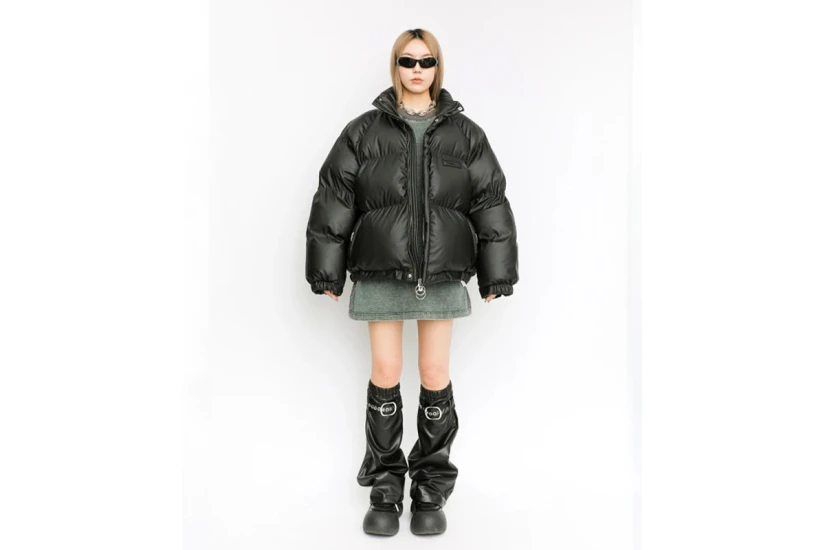 MWM Unisex Puffer Μπουφάν Μαύρο