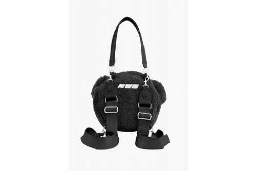 Mwm Teddy Mike 32Cm Backpack (MW084221100 BLACK)