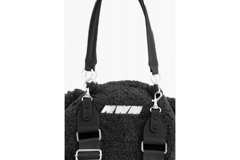Mwm Teddy Mike 32Cm Backpack (MW084221100 BLACK)