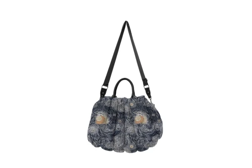 Mwm Pet Carrier Moon Tapestry Design Τσάντα Μεταφοράς Κατοικιδίο (MW091200529 BLACK)