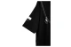 MWM Deconstructed Zip Detail Κοντομάνικο T-Shirt Μαύρο, Ασημί