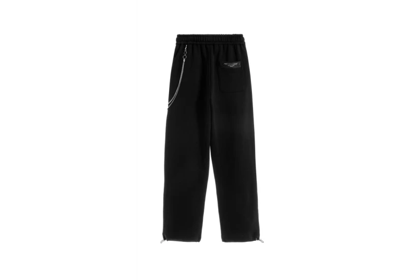 MWM Double Chain Unisex Παντελόνι Φόρμας Μαύρο