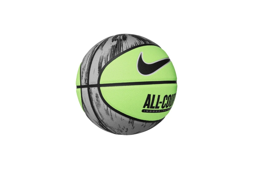 Nike Everyday All Court 8P Graphic Μπάλα Μπάσκετ Λαχανί, Γκρι