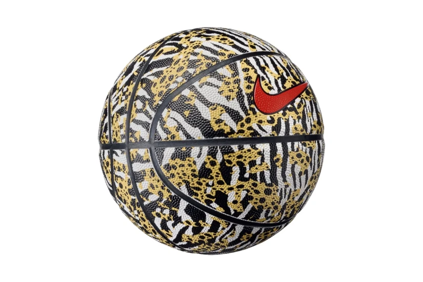 Nike 8P Prm Energy Basketball Μπάλα Μπάσκετ Μαύρη, Λευκή, Μουσταρδί