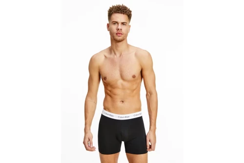 Calvin Klein Cotton Stretch Εσώρουχο Boxer 3-Τεμάχια (NB1770 001)