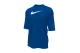Nike Dri-FIT Hydroguard Παιδική Κοντομάνικη Μπλούζα UV Protection Μπλε, Λευκή