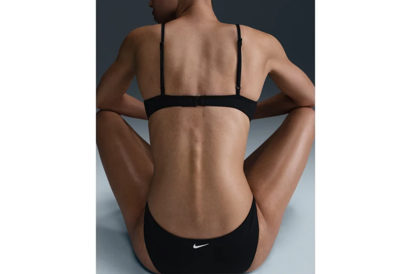 Nike Swim Essential Bralette Γυναικείο Μαγιό Bikini Top Μαύρο