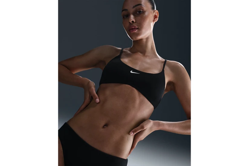 Nike Swim Essential Bralette Γυναικείο Μαγιό Bikini Top Μαύρο