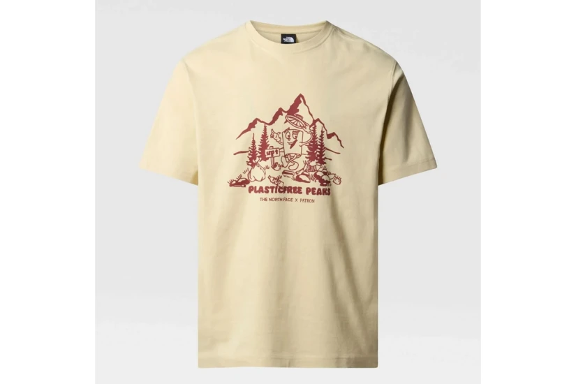 The North Face Nature Ανδρικό Κοντομάνικο T-Shirt Μπεζ, Μπορντό