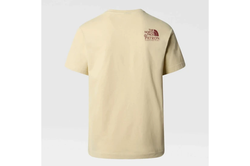 The North Face Nature Ανδρικό Κοντομάνικο T-Shirt Μπεζ, Μπορντό