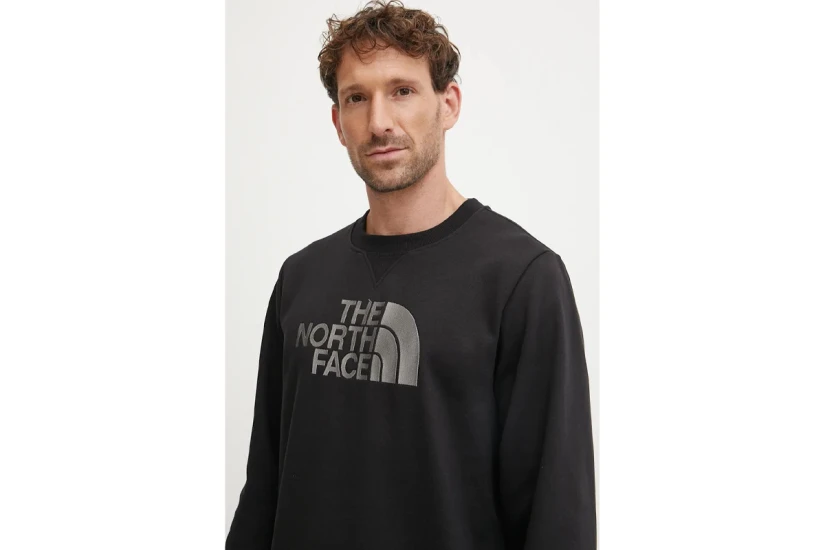 The North Face Drew Peak Ανδρική Μακρυμάνικη Μπλούζα Μαύρη